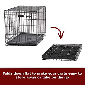 MidWest ICrate Folding Metal Dog Crate
