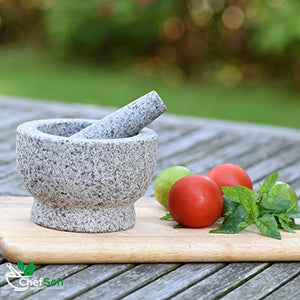 Hone your wiccanism and witchcraft using the Unpolished Heavy Granite Mortar and Pestle!