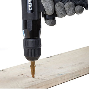 Capri Tools 32071 CP Jacob Keyless Chuck Reversible Superlight Air Drill, 3/8"