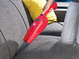 Dirt Devil SD20010 Versa Clean Bagless Stick Vacuum Cleaner and Hand Vac, 16ft. Power Cord, Red
