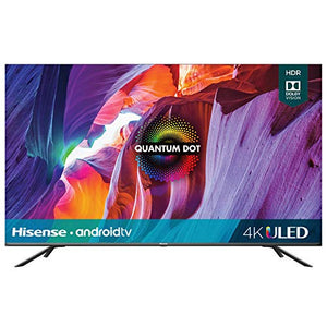 Hisense 65-Inch Class H8 Quantum Series Android 4K ULED Smart TV with Voice Remote (65H8G, 2020 Model)