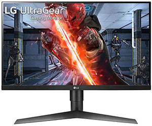 LG 27GL650F-B 27 Inch Full HD Ultragear G-Sync Compatible Gaming Monitor with 144Hz Refresh Rate and HDR 10 - Black