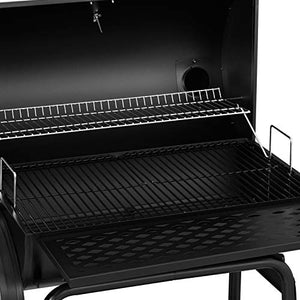 Royal Gourmet CC1830F-C 90-00-0 Charcoal Grill with Offset Smoker, Black