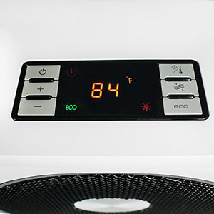NewAir Ceramic Portable Space Heater 250 | 1500 Watt  | 250 sq. ft. | White