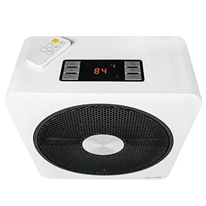 NewAir Ceramic Portable Space Heater 250 | 1500 Watt  | 250 sq. ft. | White