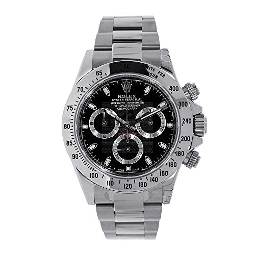 Rolex | Cosmograph Daytona Black Dial 40mm Men's Watch