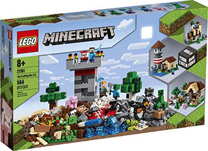 LEGO Minecraft The Crafting Box 3.0 21161 Minecraft Brick Construction Toy and Minifigures, Castle and Farm Building Set, Great Gift for Minecraft Players Aged 8 and up, New 2020 (564 Pieces)