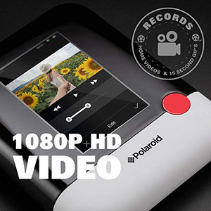 Polaroid POP 2.0-20MP Instant Print Digital Camera with 3.97" Touchscreen Display, Built-In Wi-Fi, 1080p HD Video