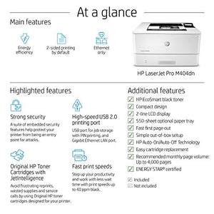 HP LaserJet Pro M404dn Monochrome Laser Printer