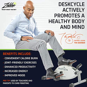 DeskCycle Under Desk Cycle, Pedal Exerciser - Stationary Mini Exercise Bike - Office, Home Equipment Peddler