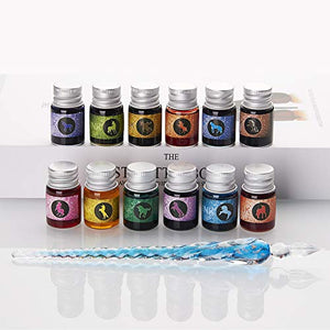 See why the Mancola Glass Dipped Pen Ink Set is blowing up on TikTok.   #TikTokMadeMeBuyIt 