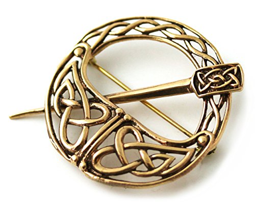 Bronze Celtic Tara Brooch