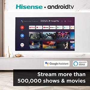 Hisense 65-Inch Class H8 Quantum Series Android 4K ULED Smart TV with Voice Remote (65H8G, 2020 Model)