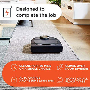 Neato | Botvac D7 Wi-Fi Connected Robot Vacuum with Multi-floor plan Mapping, Black