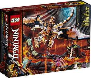 LEGO NINJAGO Wu’s Battle Dragon 71718 Ninja Battle Set Building Kit Featuring Buildable Figures, New 2020 (321 Pieces)