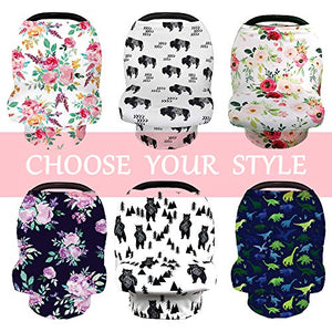 Stretchy Baby Car Seat Cover for Baby Boys and Girls
