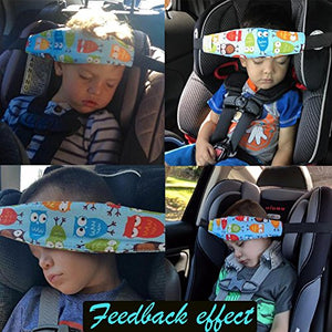 Accmor 2 Pcs Infants and Baby Head Support, Carseat Neck Relief, Offers Protection for Kids Gift