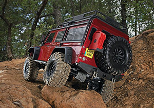 Traxxas | 1/10 Scale TRX-4 Scale and Trail Crawler with 2.4GHz TQi Radio, Red