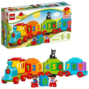 LEGO DUPLO My First Number Train 10847 Learning and Counting Train Set Building Kit and Educational Toy for 1 1/2-3 Year Olds (23 pieces)